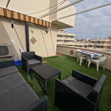 Benalbeach. Espectacular Terraza, Vistas Al Mar. Apartman