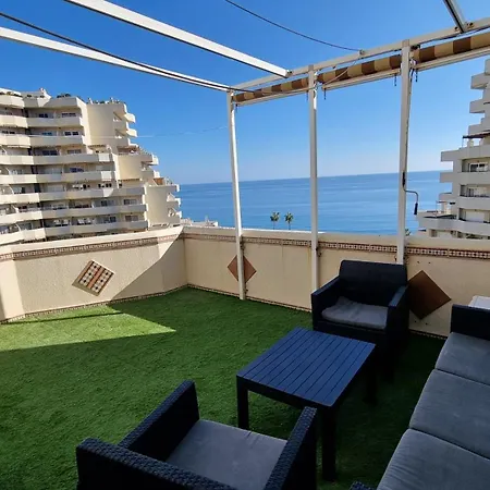 Benalbeach. Espectacular Terraza, Vistas Al Mar. Benalmádena